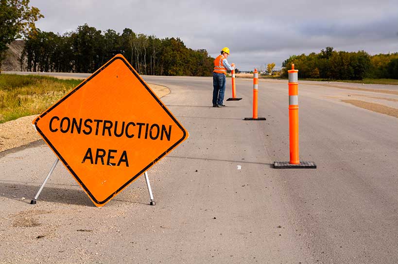 Construction Area Sign