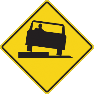 Uneven Road Sign